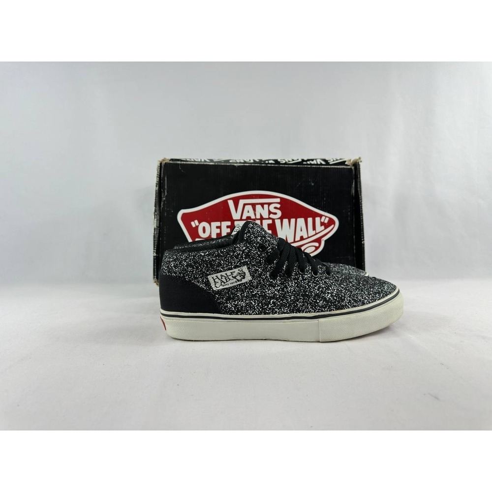 VANS Supreme HALF CAB TV Static Notebook Black 2009 Release Rare Men's 10
